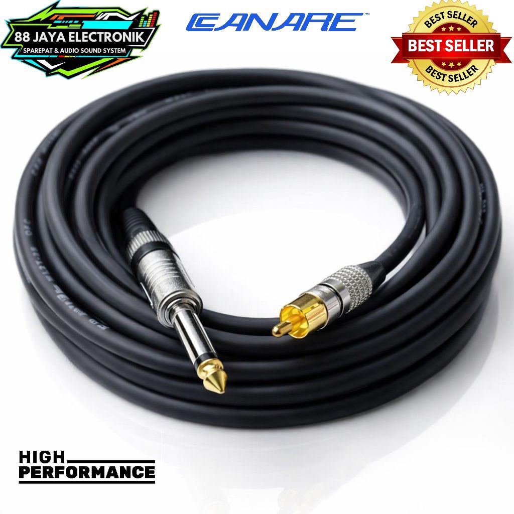 kabel RCA to akai 6,5mm mono / jack rca to akai mono
