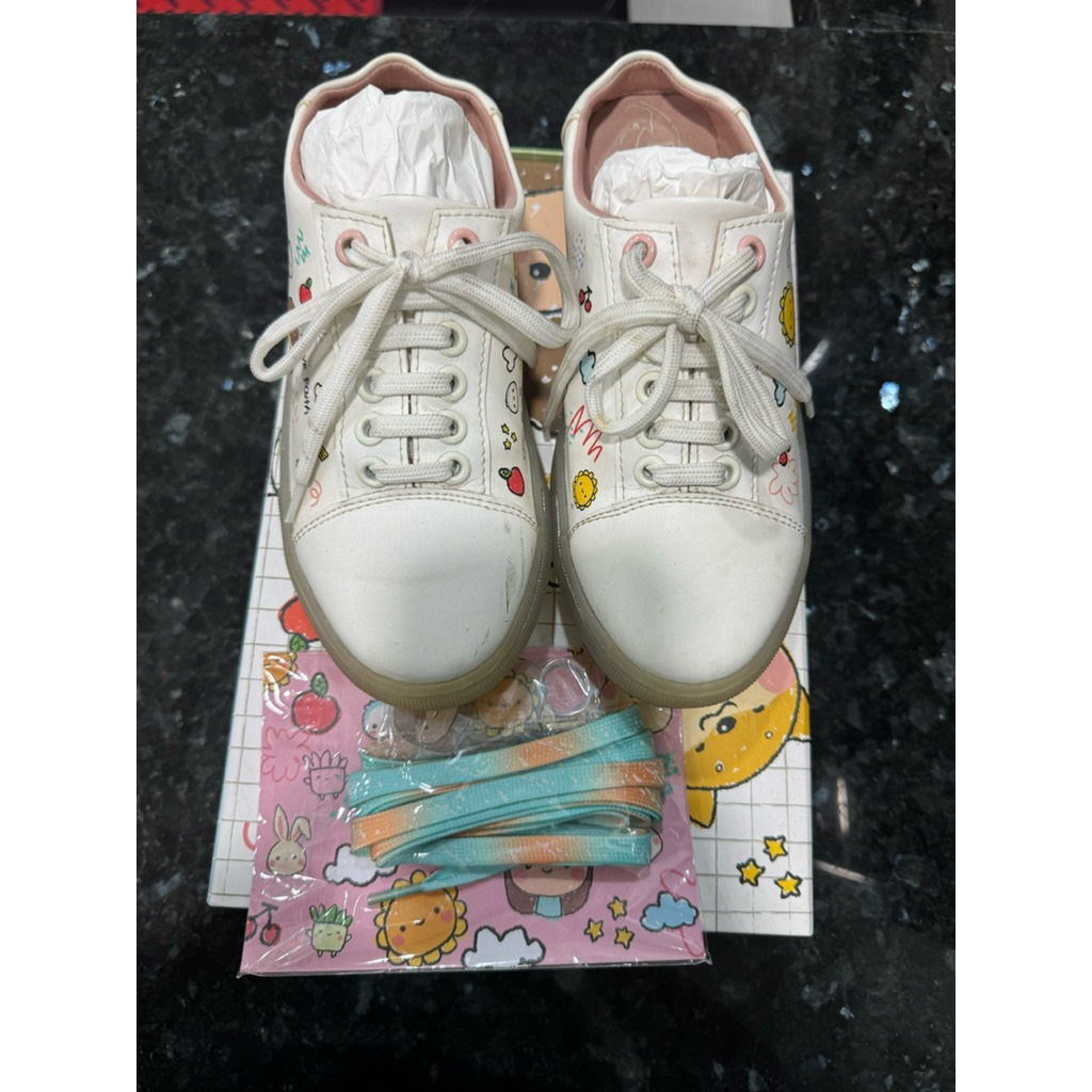 [Preloved] Byeol x Sally Piper - Faith Slip-on Sneakers  (size 38)