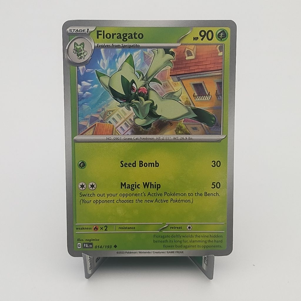 Kartu TCG Pokemon EN Original Floragato PAL 014/193