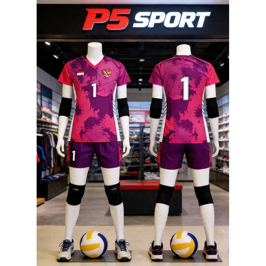 JERSEY VOLI INDONESIA UNGU