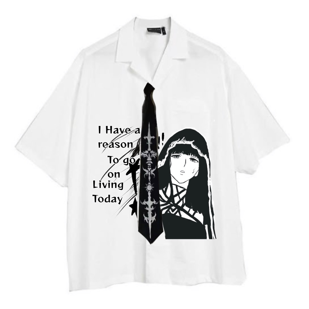 Osaragi Shirt Reworked Painted