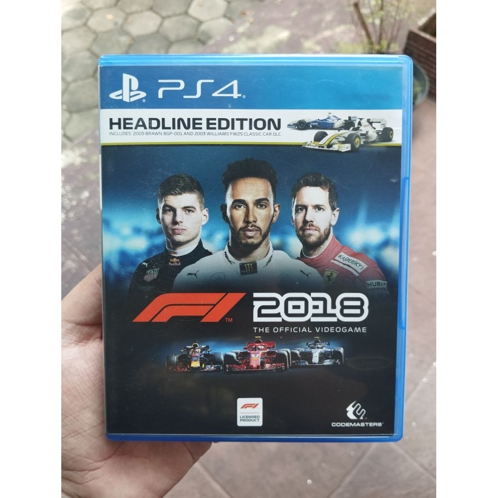 Kaset/BD F1 2018 PS4