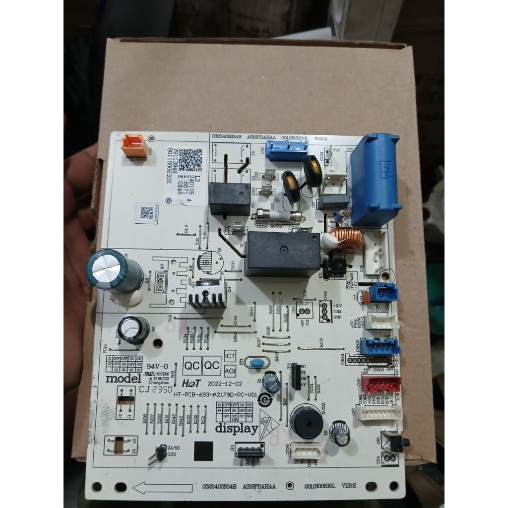 modul pcb ac aqua haier 1/2pk - 1pk original