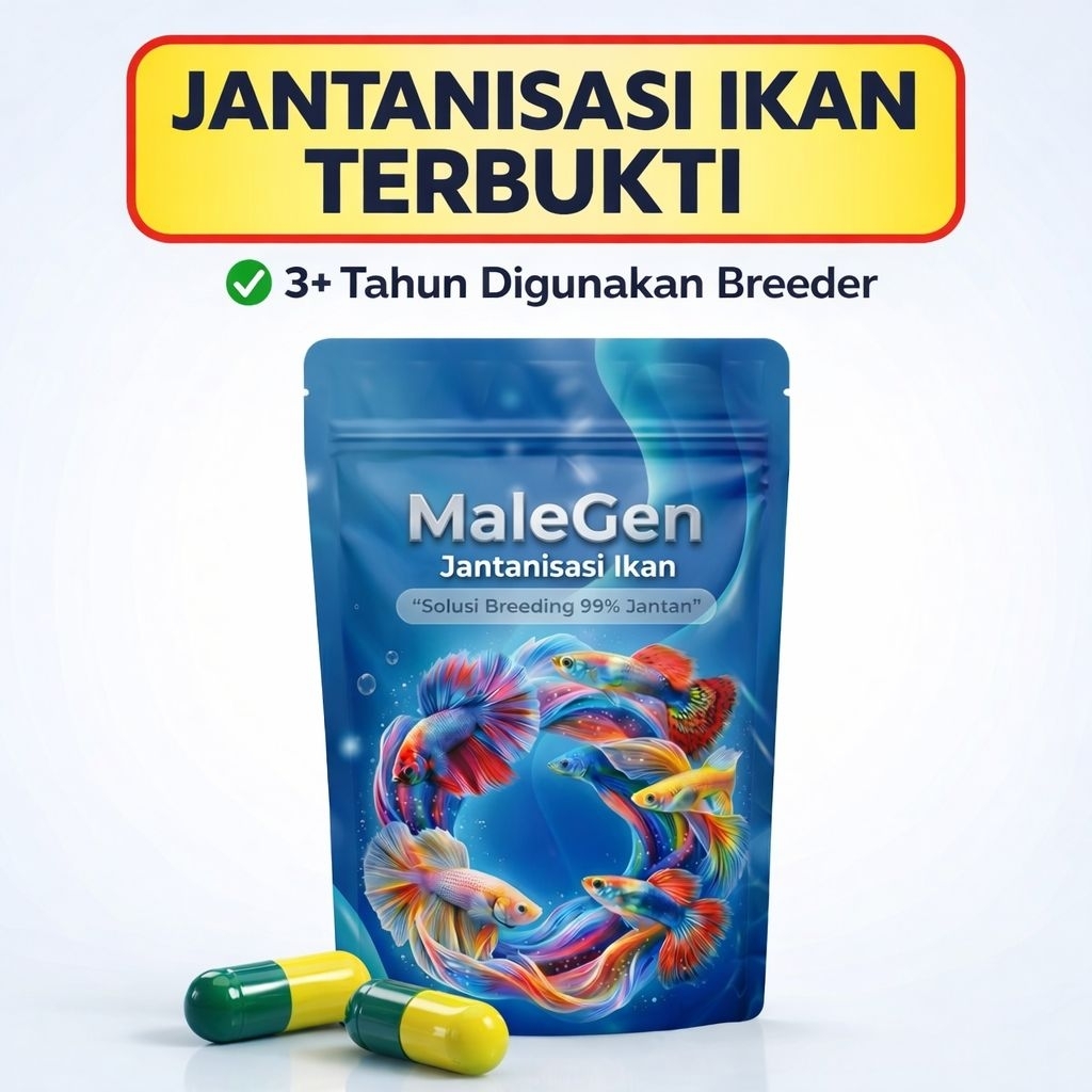 Jantanisasi breeding ikan cupang,Guppy,nila dll 99% anakan jantan
