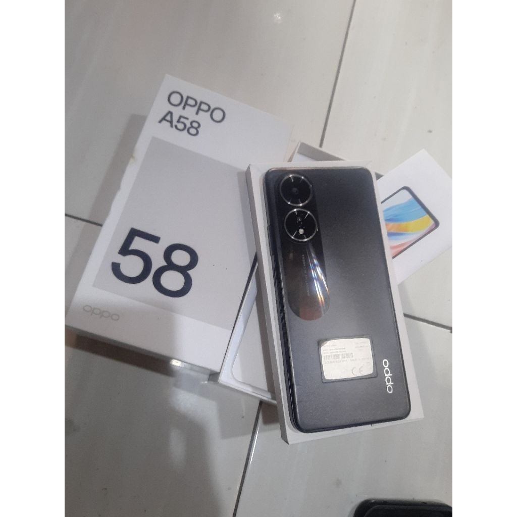 oppo A58 originial minus matot
