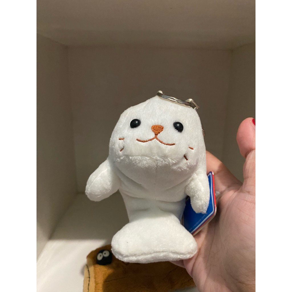 Dompet Boneka Dompet Koin Anjing Laut Original Ocean Park Keychain / Boneka Ikan Kecil Plush Toy Oce