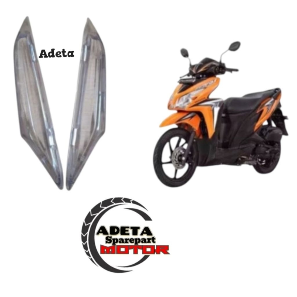 Mika Kaca Lampu Sen Depan Motor Vario 125 Old KZR Tahuh 2012_2014