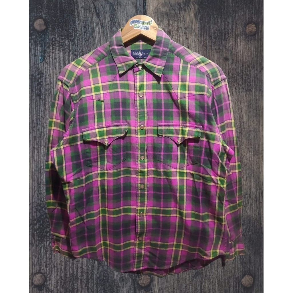 Kemeja Flanel Polo Ralph Lauren