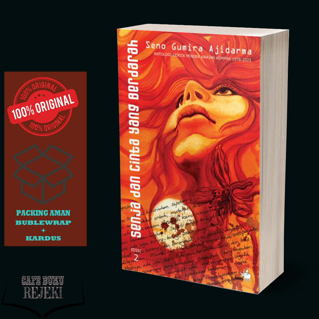 Buku Antologi Cerpen Seno Gumira Ajidarma - Senja dan Cinta yang Berdarah