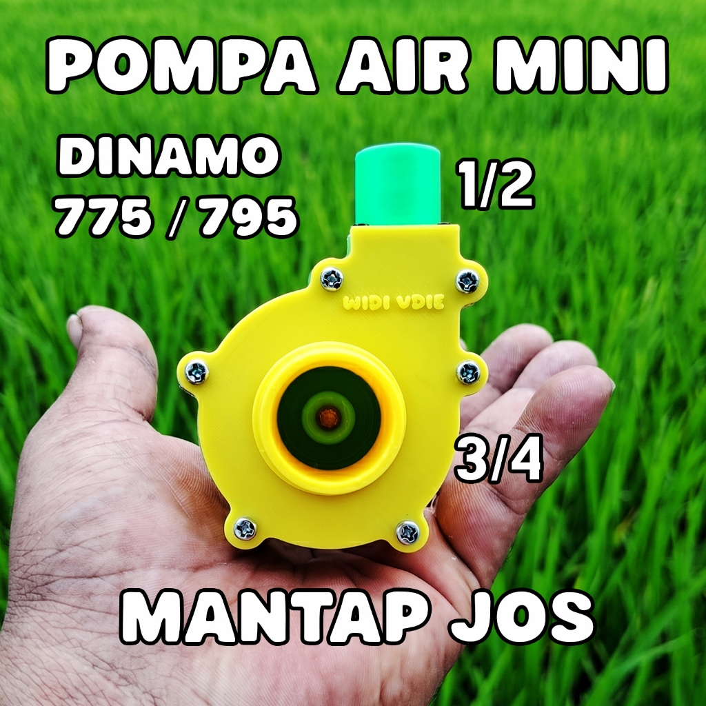 Miniatur Pompa Air Dinamo 775 / 795 Mini Pump