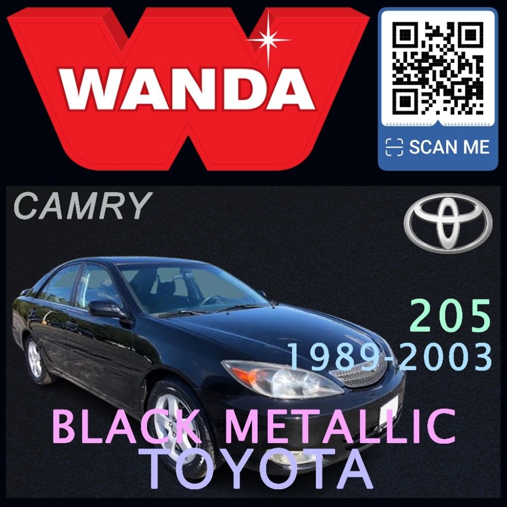 Cat Wanda Toyota Black Metallic 205