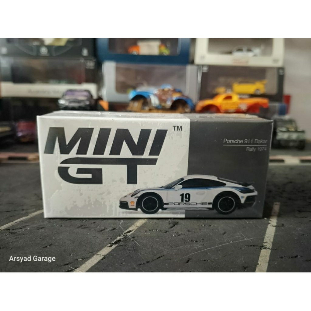 Diecast Mini GT Porsche 911 Dakar Rally 1974 no 1009 Segel