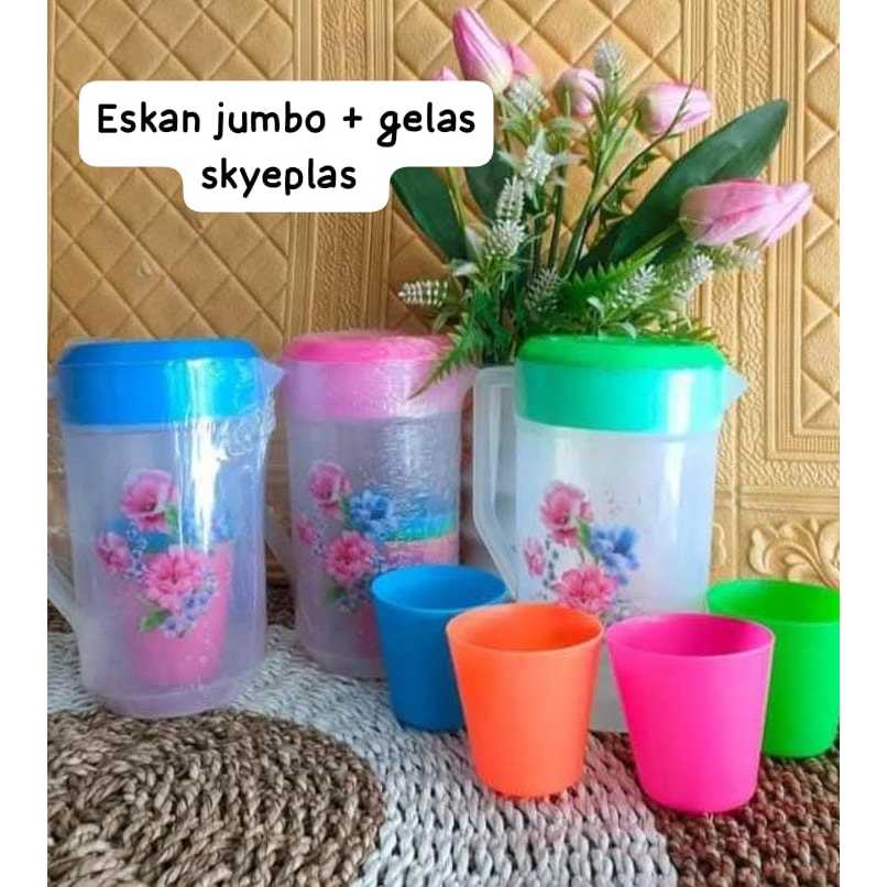 ESKAN JUMBO + GELAS SKYEPLAS