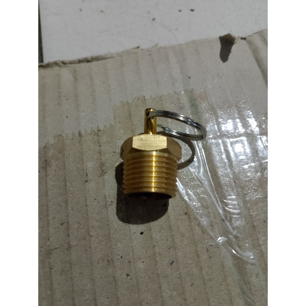 Drain Cock / Nepel Tarik Tabung Angin Trailer 20 mm