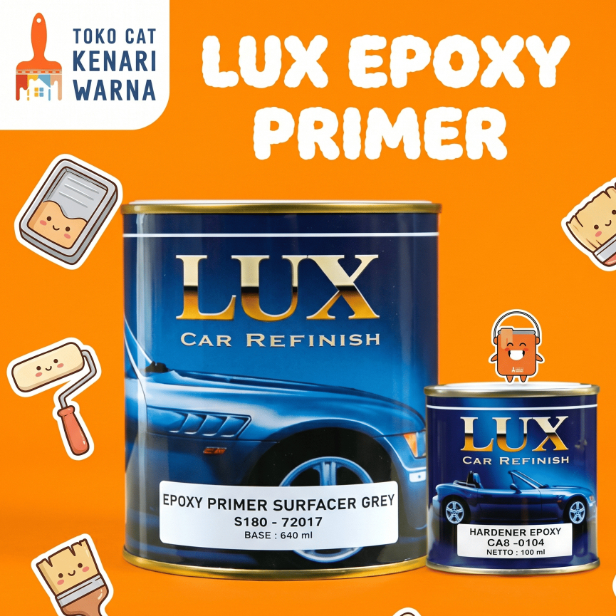 EPOXY LUX SURFACER  - CAT DASAR MOBIL EPOXY LUX 1 kg