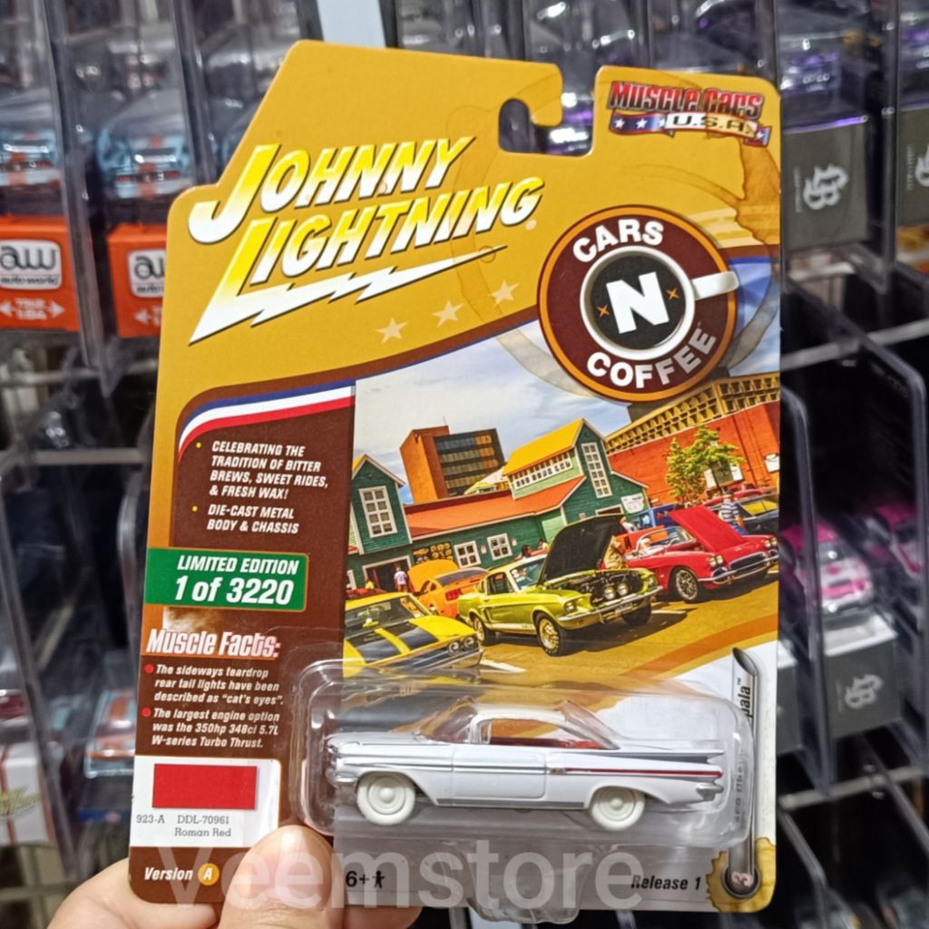 Die Cast 1:64 Chevy Impala 1959 CHASE VERSION [Johnny Lightning]