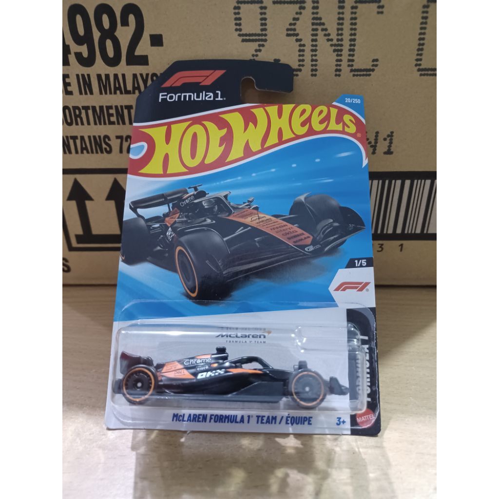 hotwheels f1 mclaren team