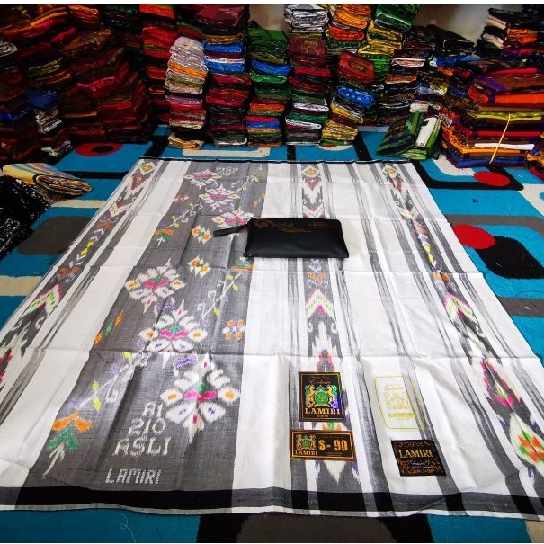 [BIG Sale] Sarung Lamiri Songket MGT S90 ASLI Sutra