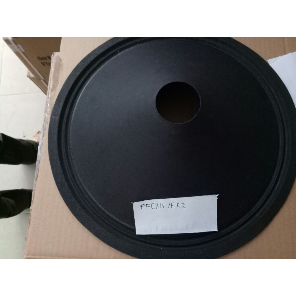 Daun conus kertas speaker full range 15 inch audax 2 gelombang