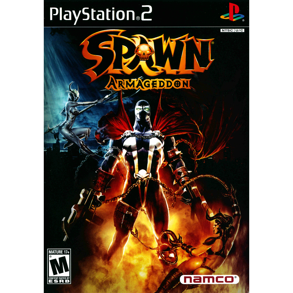 KASET DVD GAME PS2: SPAWN ARMAGEDDON