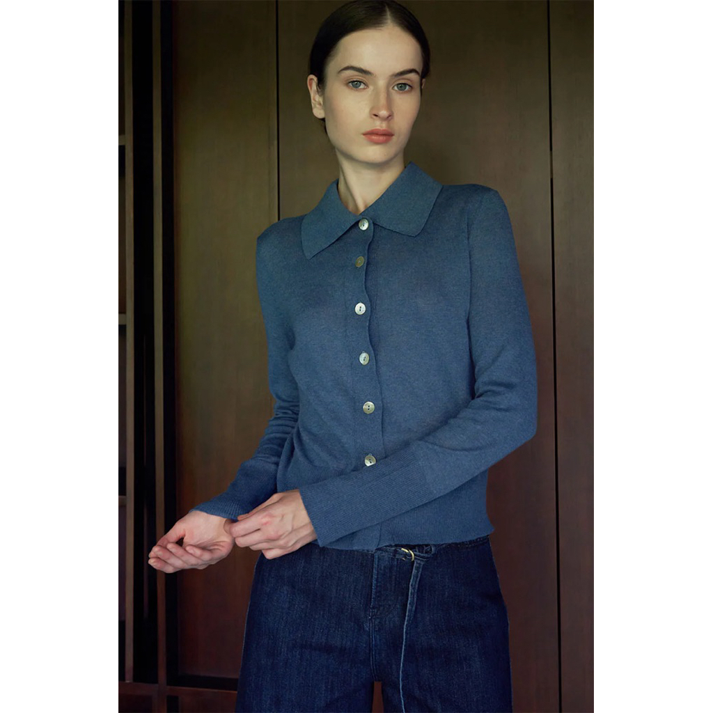 DUMA OFFICIAL Soft Knit Grenoa Cardigan Sweater Top Outer Genoa Greno Parlene Tessa Jareth Ariel Car