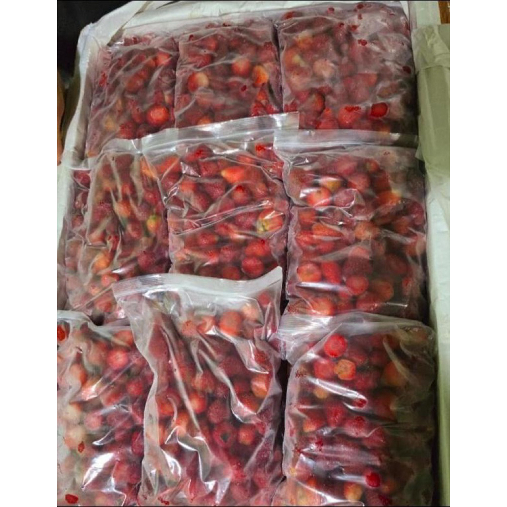Strawberry Frozen Fruit - Buah Beku Segar 1 kg