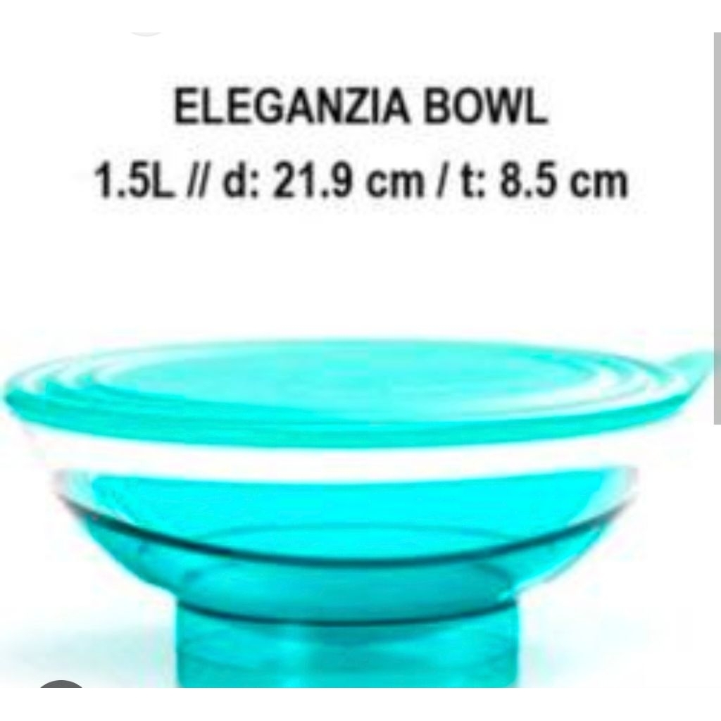Eleganzia bowl Tupperware 1.5Liter