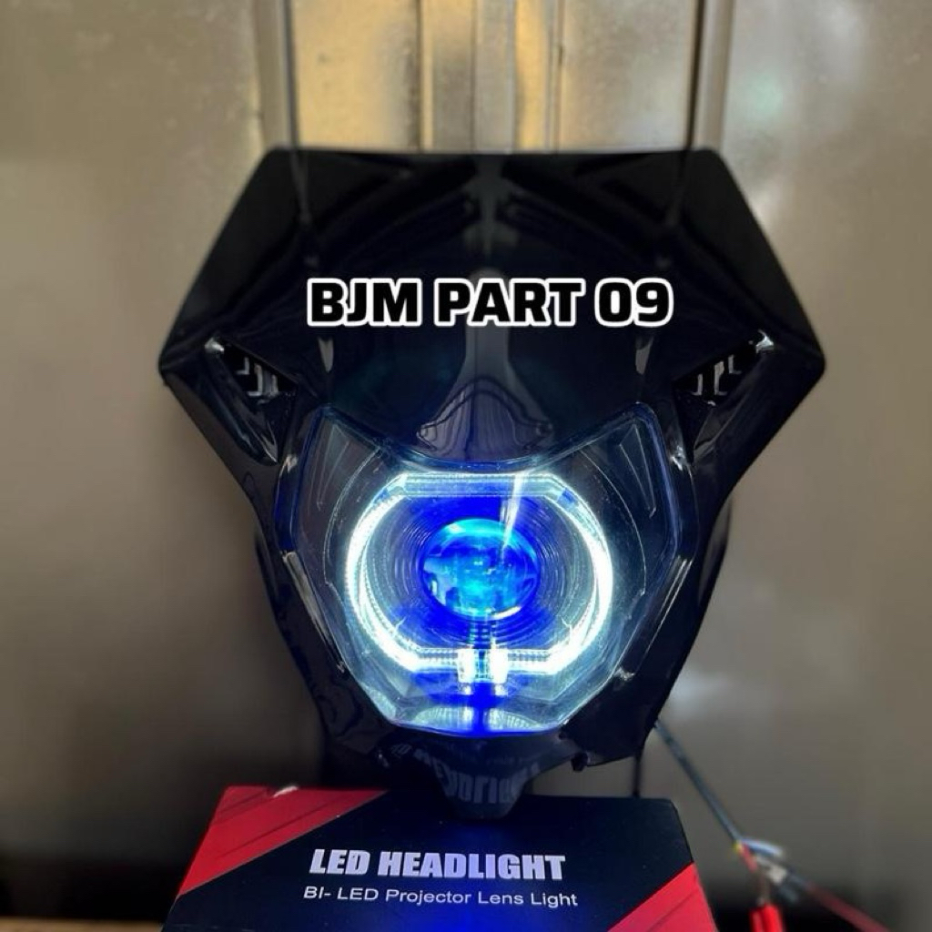 Lampu depan  CRF 150 2018 biled billed set batok tinggal pasang