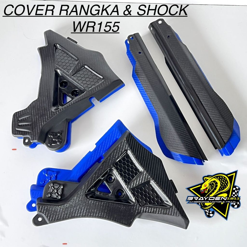 Cover Rangka WR155 / TutupP Rangka WR155 / Cover Shock WR155 / Tutup Shock  WR155