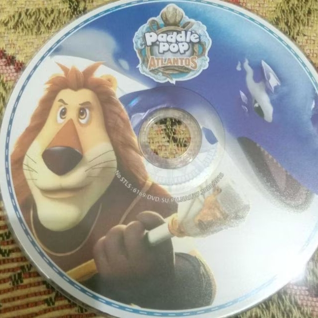 DVD Original Animasi PADDLE POP - ATLANTOS No Cover