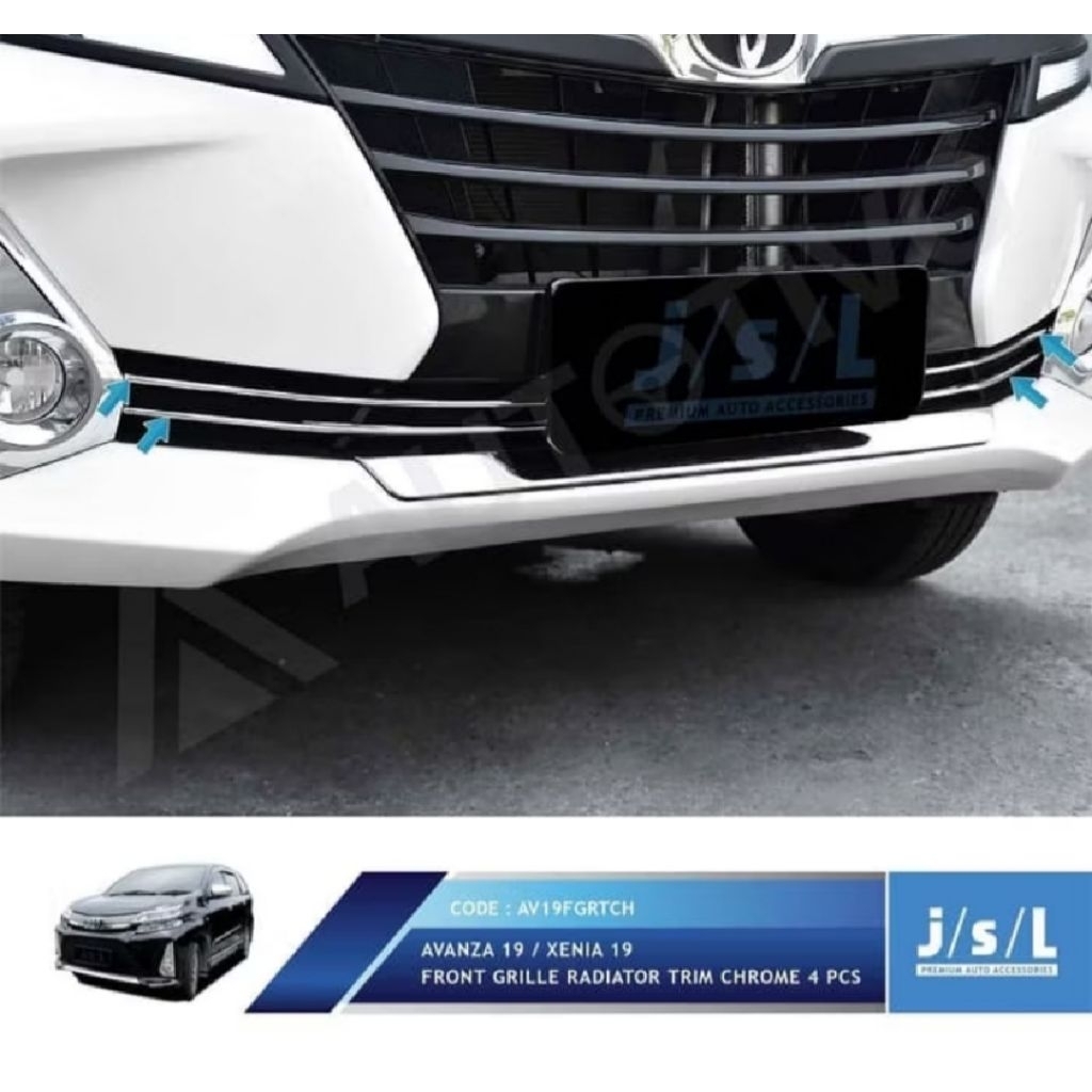 List Grill Radiator Avanza/Xenia 2019