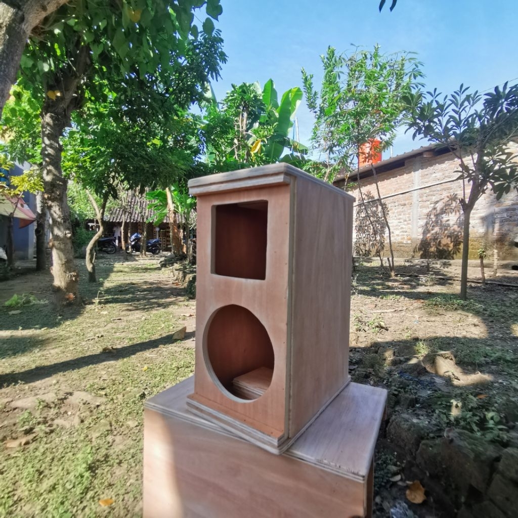 Box Speaker Line Array 6 Inch Bahan 12mm Semi Meranti