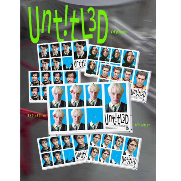 bibyol UNTITLED ID Photo Harry Potter Portrait fanmade fanmerch