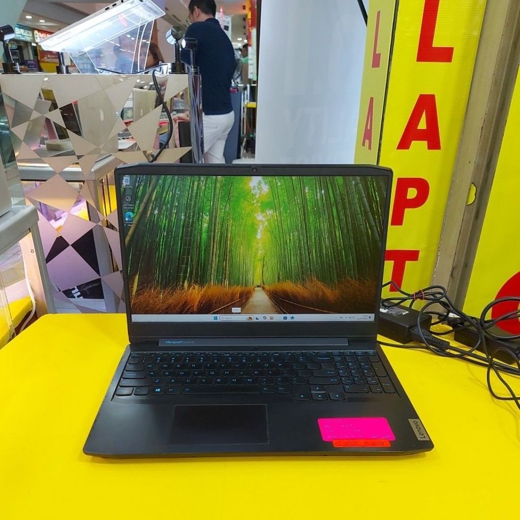 laptop lenovo ideapad gaming ryzen 5 4600H ram 8gb ssd 512gb gtx 1650ti 1289