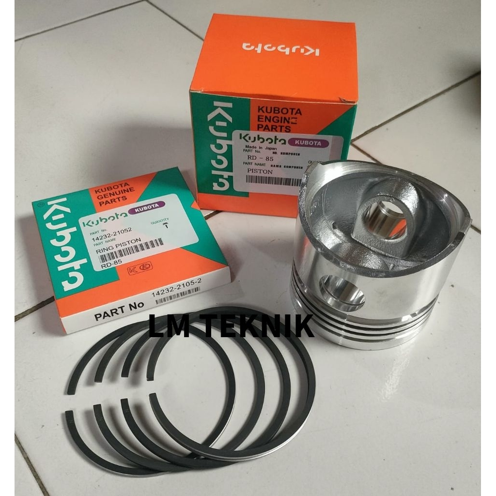 RD85 T ( PISTON + RING ) KUBOTA DIESEL RD85 T (86mm)