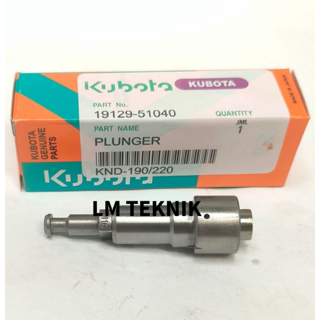 Plunger KND190 KND220 KND250 Kubota Diesel Plunger A116