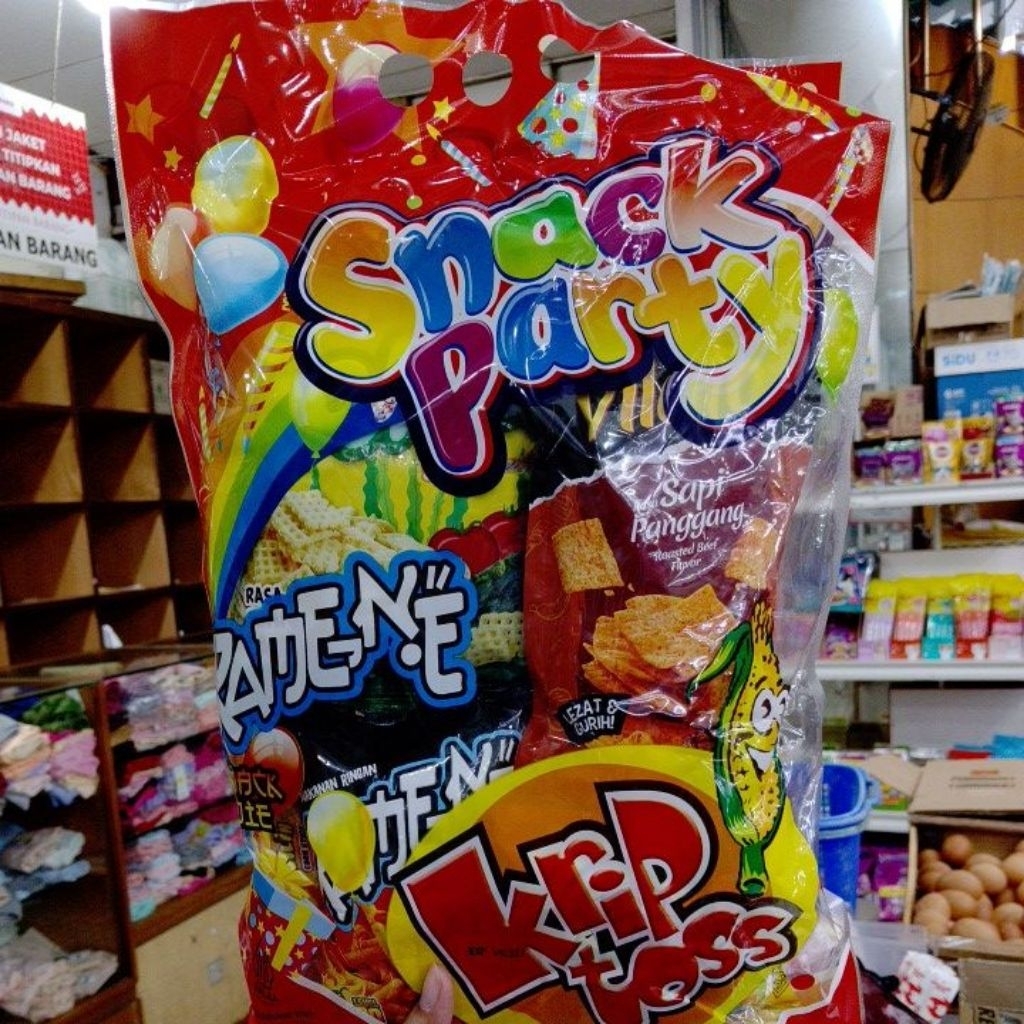 KRIPTOSS SNACK PARTY RAMENE SNACK MIE