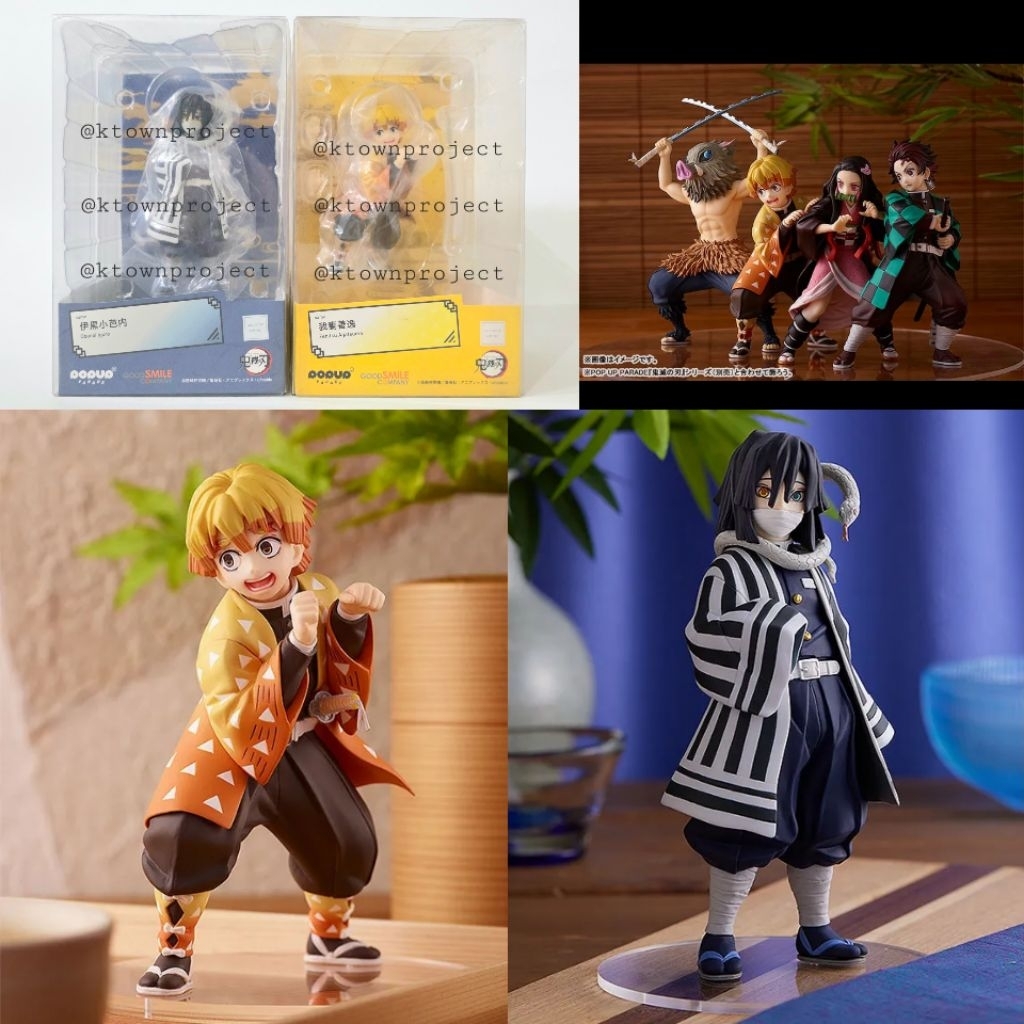 [READY] SEGA KIMETSU NO YAIBA DEMON SLAYER QYURUME FIGURE AGATZUMA ZENITSU OBANAI IGURO