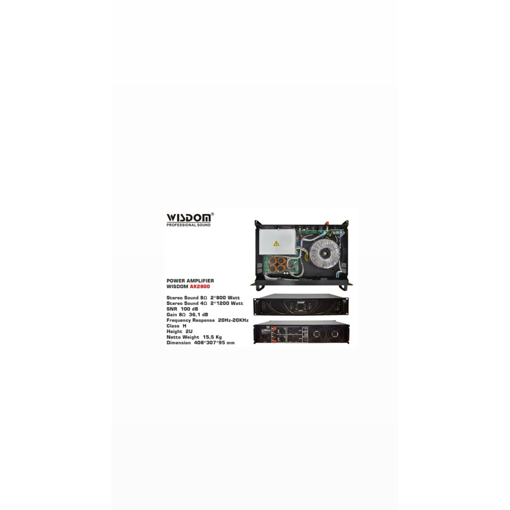power wisdom ak 2800 . power ampli wisdom ak 2800 . power Wisdom AK 2800