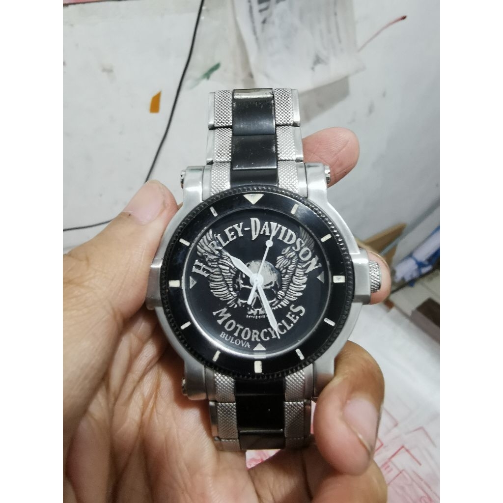 Jam Harley-Davidson Bulova original