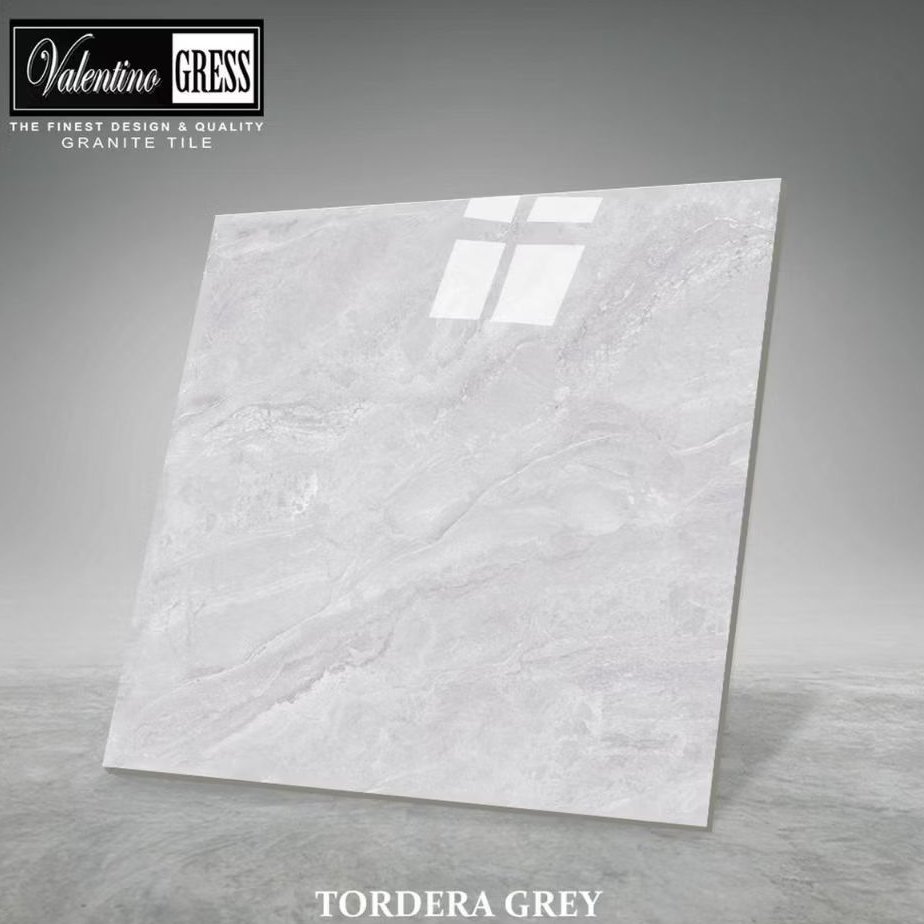 Granite Lantai 60X60 Tordera Grey | Valentino Gress | Glossy