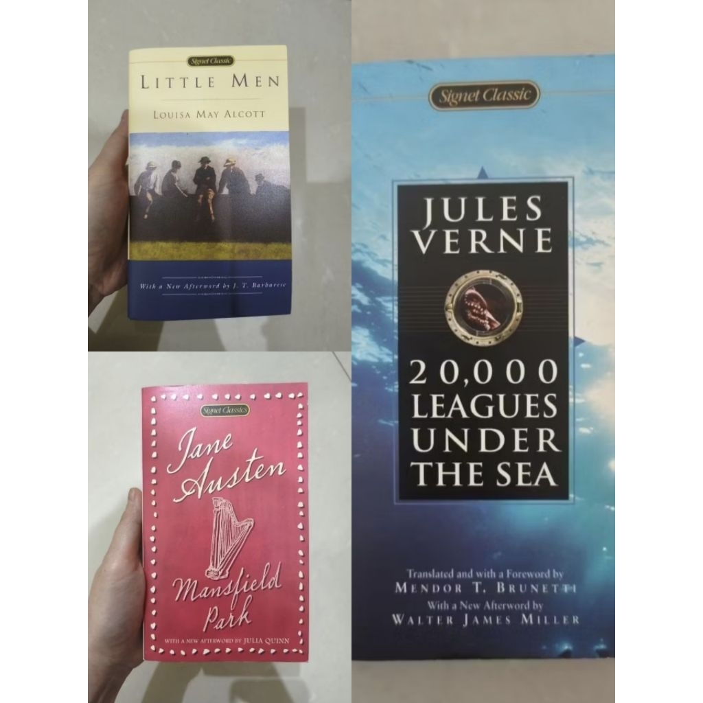 Buku IMPOR Signet Classic Versi Bahasa Inggris ORIGINAL (PREVOLED)