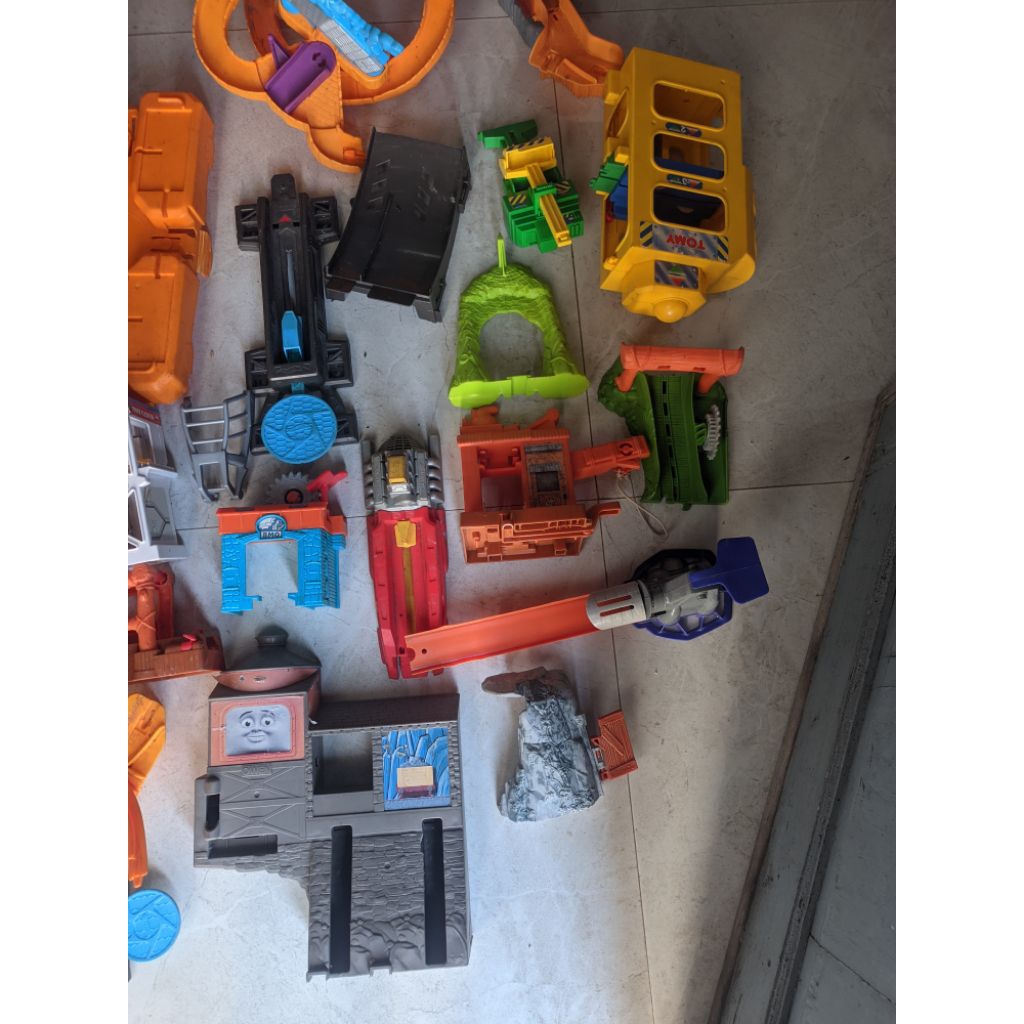 Part track Hot wheels Thomas dan diorama second bekas preloved