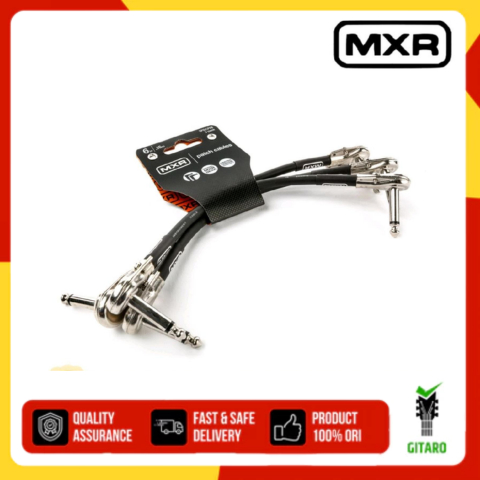 Kabel MXR 3PDCP06 PATCH CABLES 3 pack Cable Dunlop Kabel Paralel Effect Cable Jumper MXR