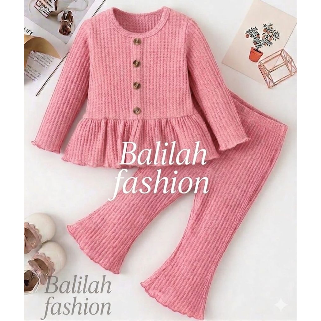 Baju Anak Perempuan Terbaru 2-8 Tahun Setelan Anak Perempuan lucu