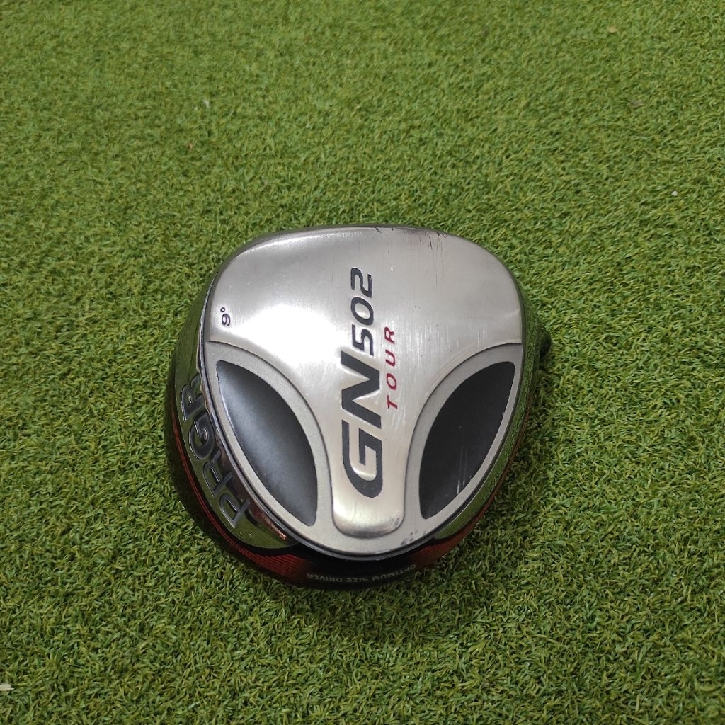 Head Club Golf PRGR GN502 Tour Loft 9° 193Gr 440Cc Stick Golf Driver Original PRGR Kondisi Scratched
