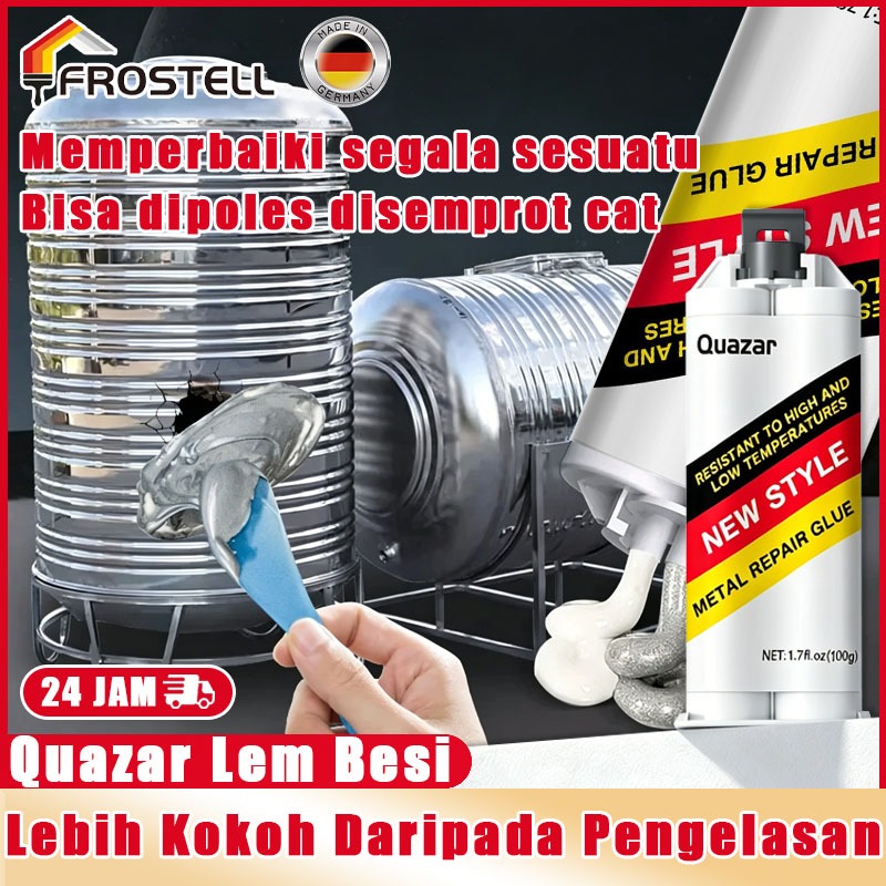 Lem tahan panas Lem besi bakar Seperti batu karang Lem ab besi super kuat tahan panas Lem tahan pana
