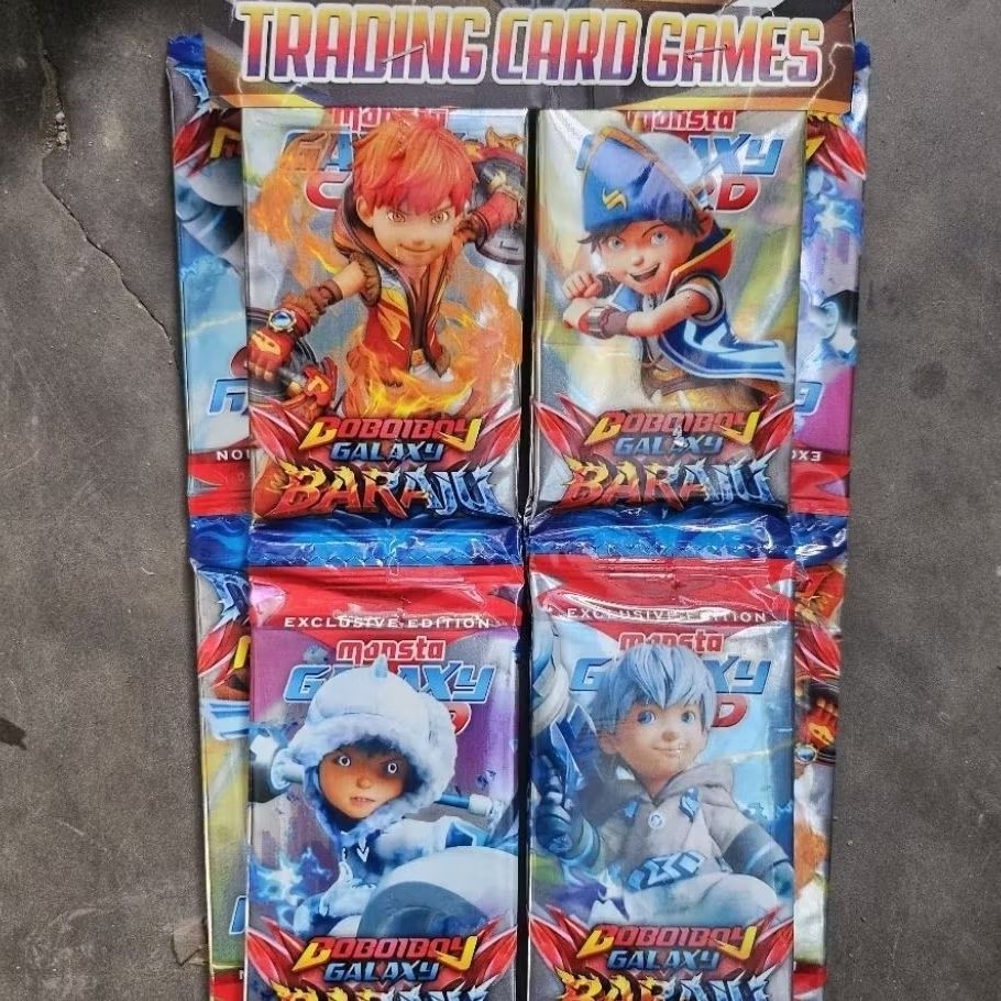 kartu trading card boboiboy / mainan kartu / mainan anak murah