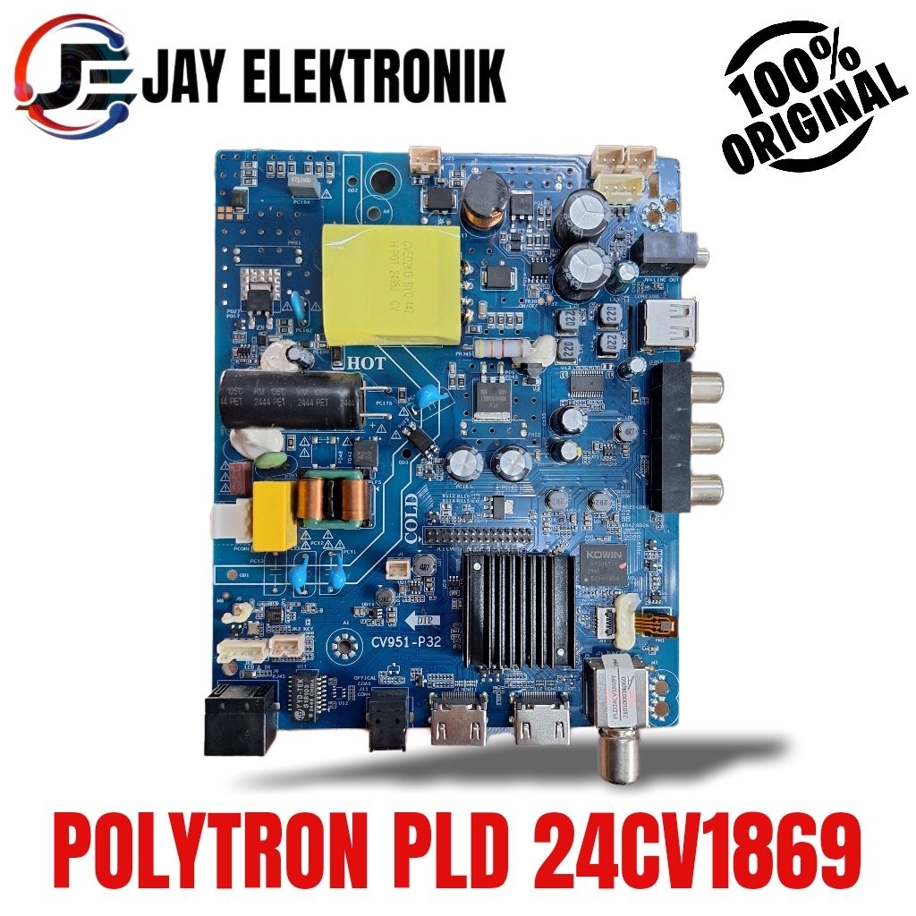 MB / Mainboard TV Polytron PLD 24CV1869 PLD24CV1869