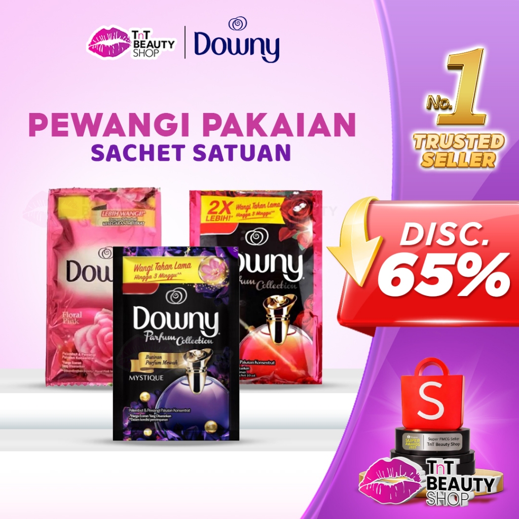 Downy Sachet Pewangi Pakaian Sachet 18ml Satuan | TnT Beauty Shop
